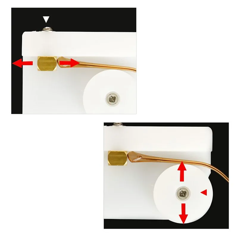 Glasses Temple Adjustment Tool Optical Glasses Repair LED Adjuster